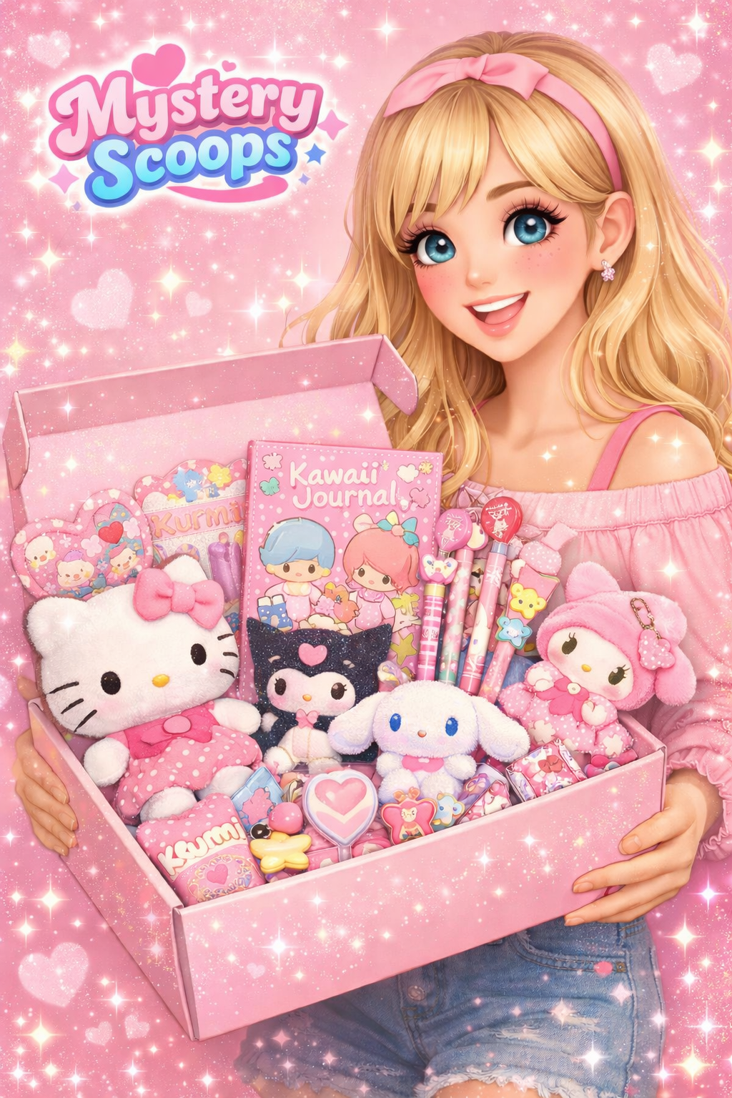 Kawaii mystery gift box
